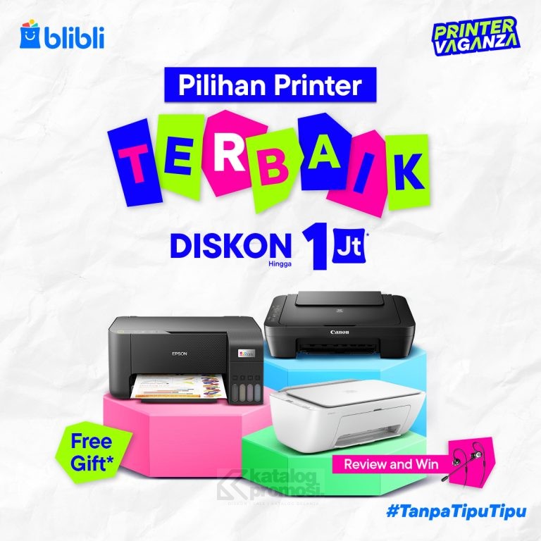 Printer Vaganza di Blibli Diskon hingga 1 Juta