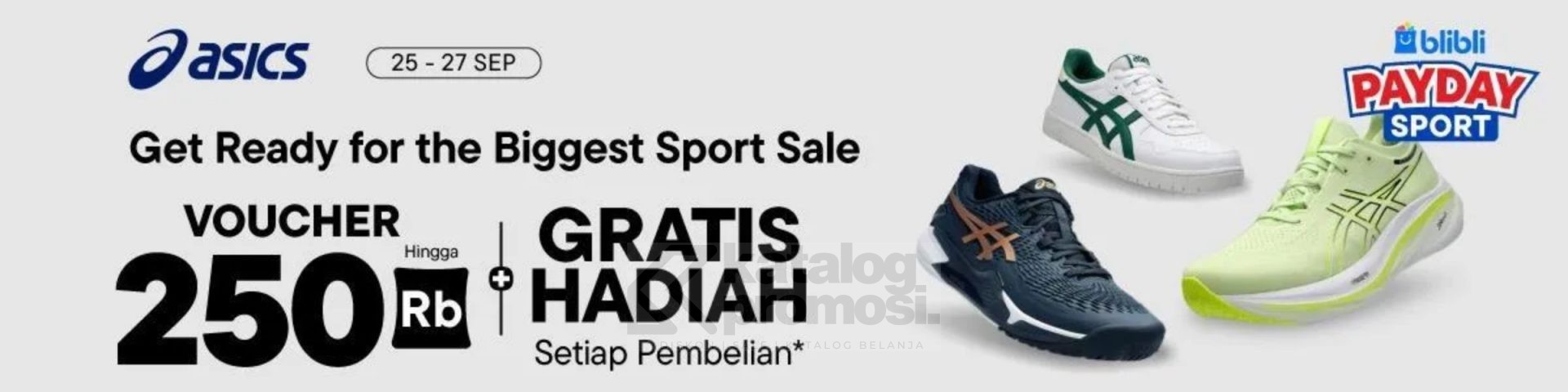 Promo ASICS GEL-LYTE III Eksklusif di Blibli DISKON 59%