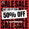 Promo Dope&Dapper Long Weekend Sale Get 2nd item discount 50% OFF*