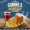 Promo Long John Silver Harga Spesial Combo 3 cuma Rp. 74.000