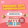 Promo Pig Me Up Emporium Pluit Mall Diskon 20% semua menu