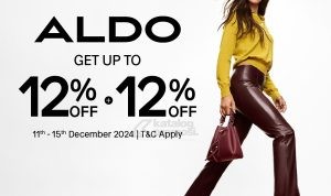 Promo ALDO 12.12 Special Offer Get Up To 12% +12% Off*