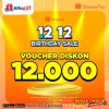 Promo Shopee 12.12 Birthday Sale - ShopeePay Diskon Voucher Rp. 12.000 di Alfagift