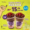 Promo Chatime Harga Special PILKADA Minuman Pilihan Cuma Rp 15 Ribu/ Cup*