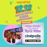 Promo Cinepolis BNI Wondrful 12.12 - Harga Spesial 1 Tiket Regular 2D hanya Rp. 12Ribu