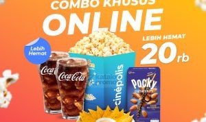 Promo Cinépolis Combo Khusus Online Lebih Hemat Rp 20.000