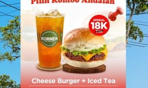 Promo CIRCLE K Special PILKADA Kombo Burger + Minuman Cuma Rp 18 Ribu*