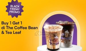 Promo The Coffee Bean Allo Bank Black Friday - Beli 1 Gratis 1 Minuman Favorit*