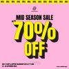 Promo Dope & Dapper MID SEASON SALE UP TO 70% off