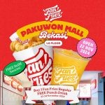 Promo Opening Fan Fries Pakuwon Mall Bekasi - Beli 1 Regular Fries GRATIS Punch Drink!