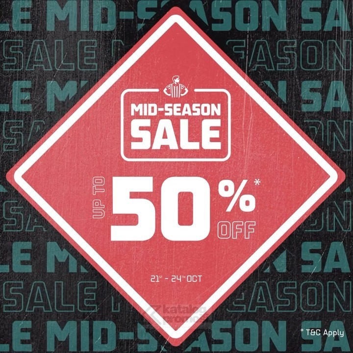 Promo Foot Locker Mid-Season Madness Sale up to 50% off