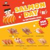 Promo GENKI SUSHI SALMON DAY! HARGA SPESIAL cuma Rp. 25RIBUAN