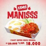 Promo GEPREK BENSU KAMIS MANISSS - 1 Paket Geprek Bensu Mulai dari 18.000an