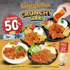 Promo GiggleBox Crunchy Series serba Rp. 28Ribuan + Gratis Ice Cream