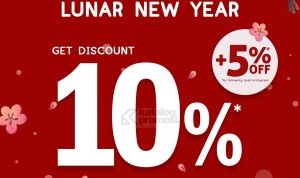 Promo Goshshoes Lunar New Year get Disc 10% All Item + Extra 5% Off*