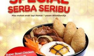 Promo HokBen Spesial ShopeePay Serba Seribu! Beli Super Bowl Chicken cuma Rp. 1.000*