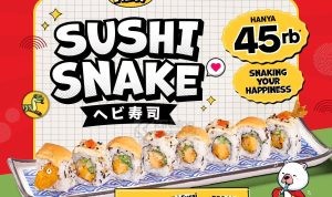 BARU! SUSHI SNAKE dari ICHIBAN SUSHI