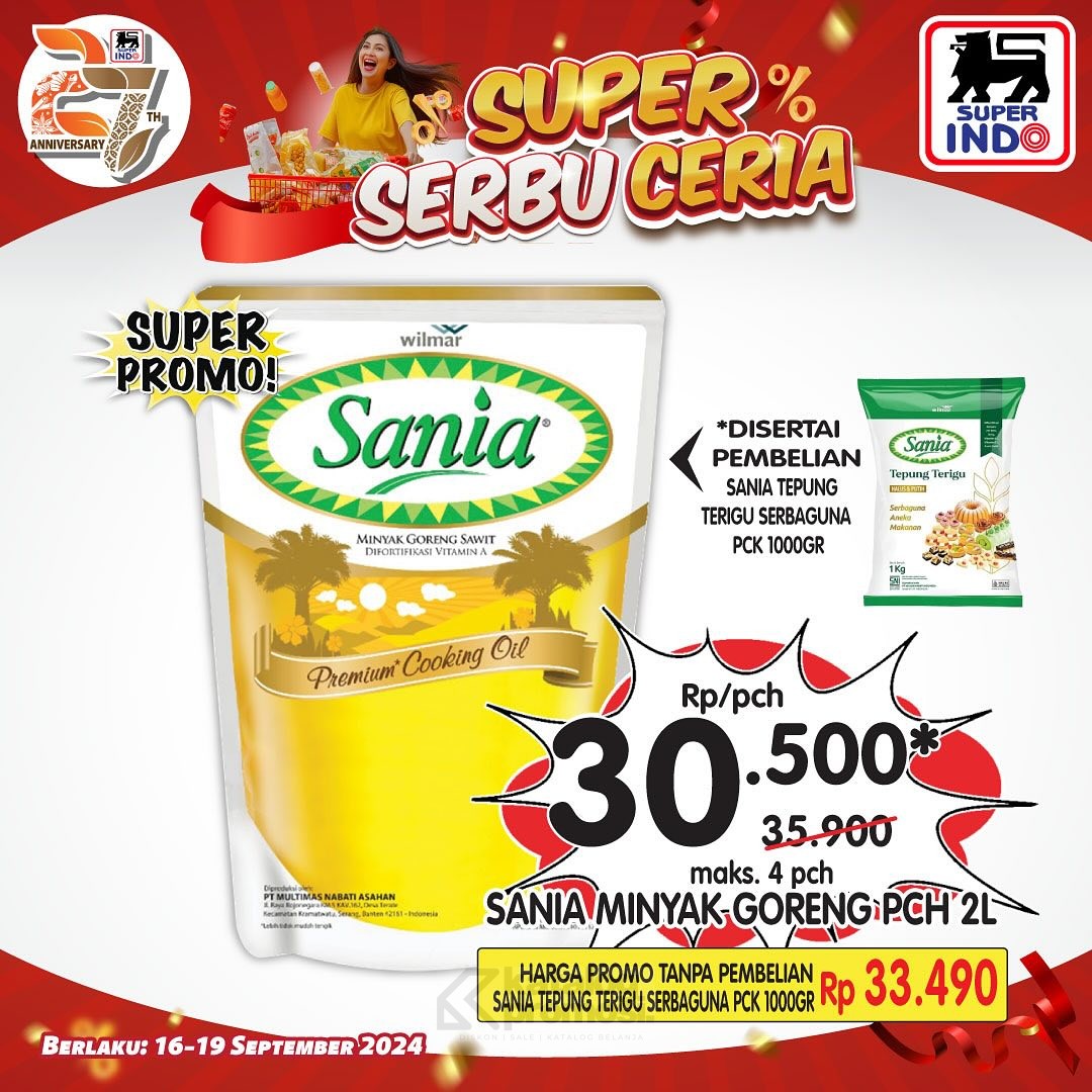 Promo SUPERINDO Weekday 16-19 SEPTEMBER 2024