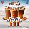 Promo Kopi Kenangan Dreamy Choco Series Buy 3 Get 1 Free*