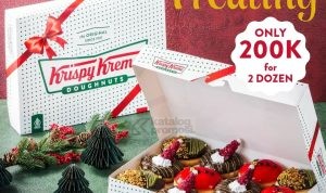 Promo Krispy Kreme Holiday Season 2 Dozen For Only 200K*