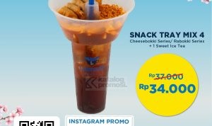 Promo LAWSON Snack Tray Mix 4 Special Price For Rp 34.000*