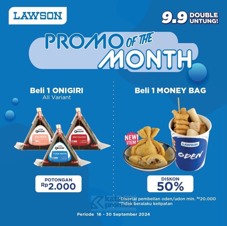 PROMO OF THE MONTH LAWSON periode 16 - 30 SEPTEMBER 2024