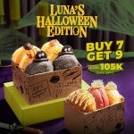 Promo Luna's Doughnuts Halloween Special – BUY 7 GET 9