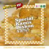 Promo MARTABAKKU KAMIS MANIS - DISKON HINGGA 15%