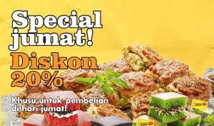 Promo MARTABAKKU SPESIAL JUMAT - DISKON 20% SEMUA PRODUK*