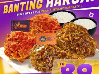 MOON CHICKEN Promo 4 Ayam + 2 Nasi Cuma 89rb Via GOFOOD