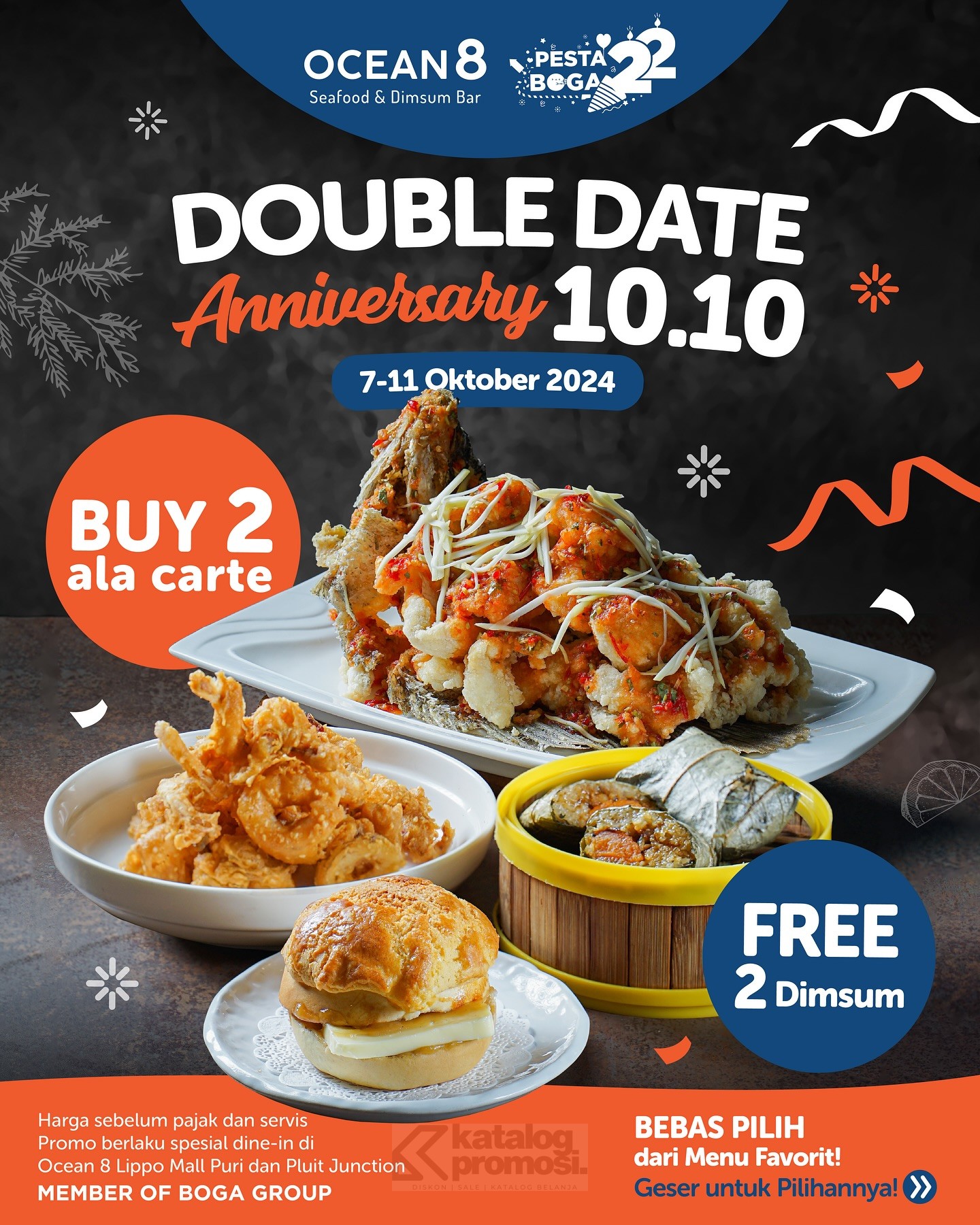 Promo OCEAN 8 DOUBLE DATE 10.10 – BUY 2 GET 2 FREE*