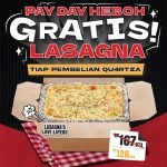 Promo PHD PAYDAY HEBOH Gratis Lasagna*