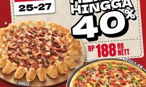 Promo PIZZA HUT PAYDAY BCA HEMAT HINGGA 40%