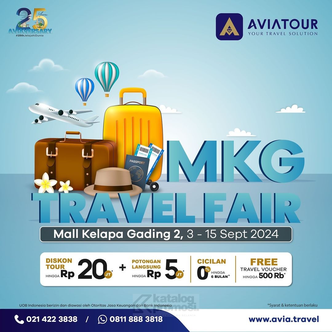 Avia Travel Fair di Mal Kelapa Gading