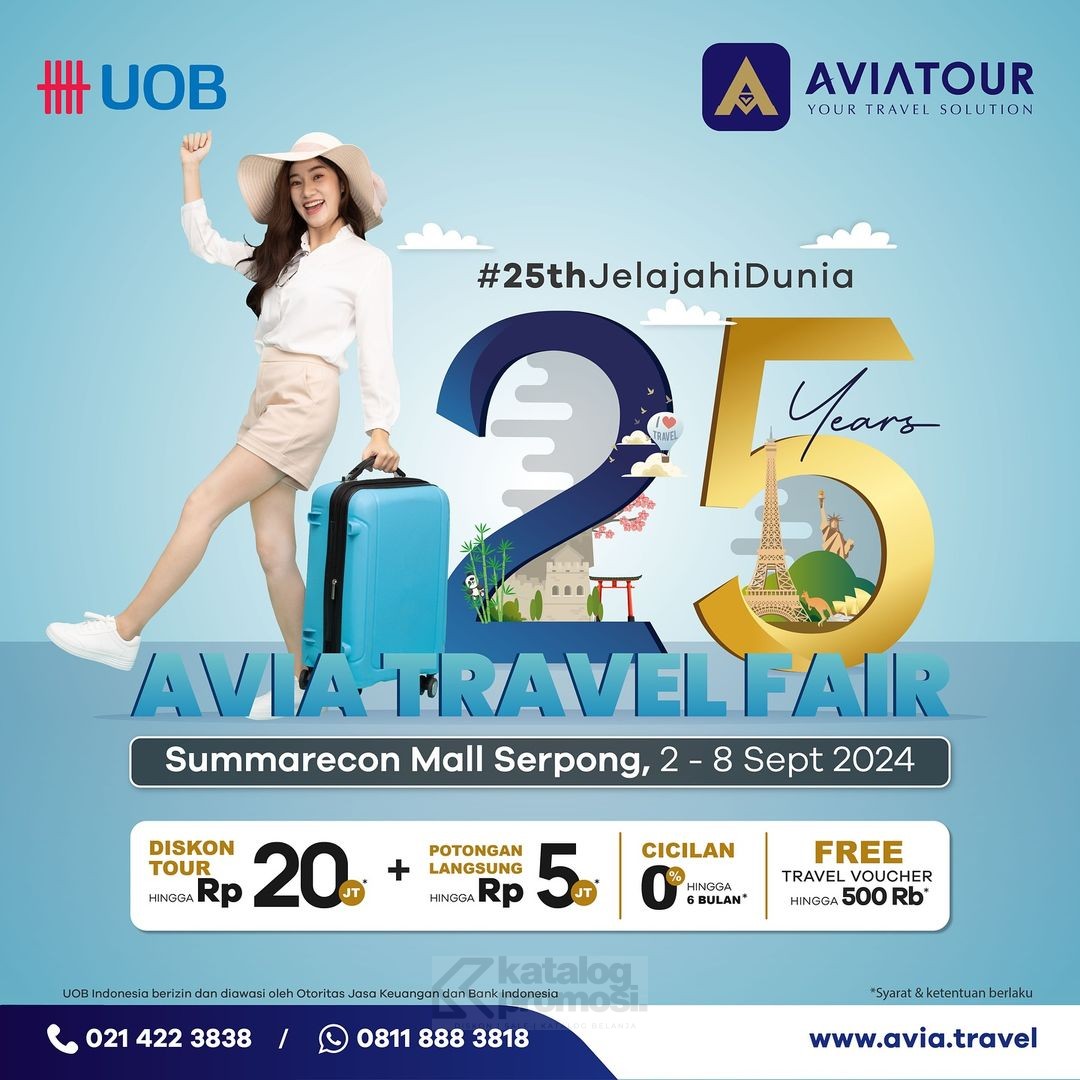 Avia Travel Fair di Summarecon Mal Serpong