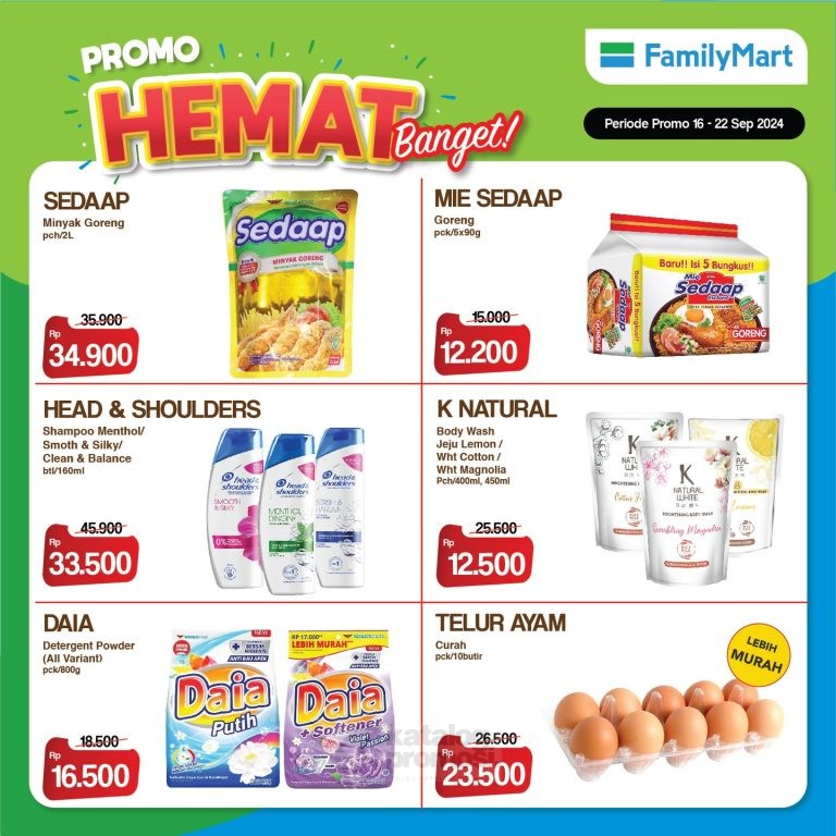 Promo JSM FAMILYMART FAMI SUPER FRESH WEEKEND 20-22 SEPTEMBER 2024