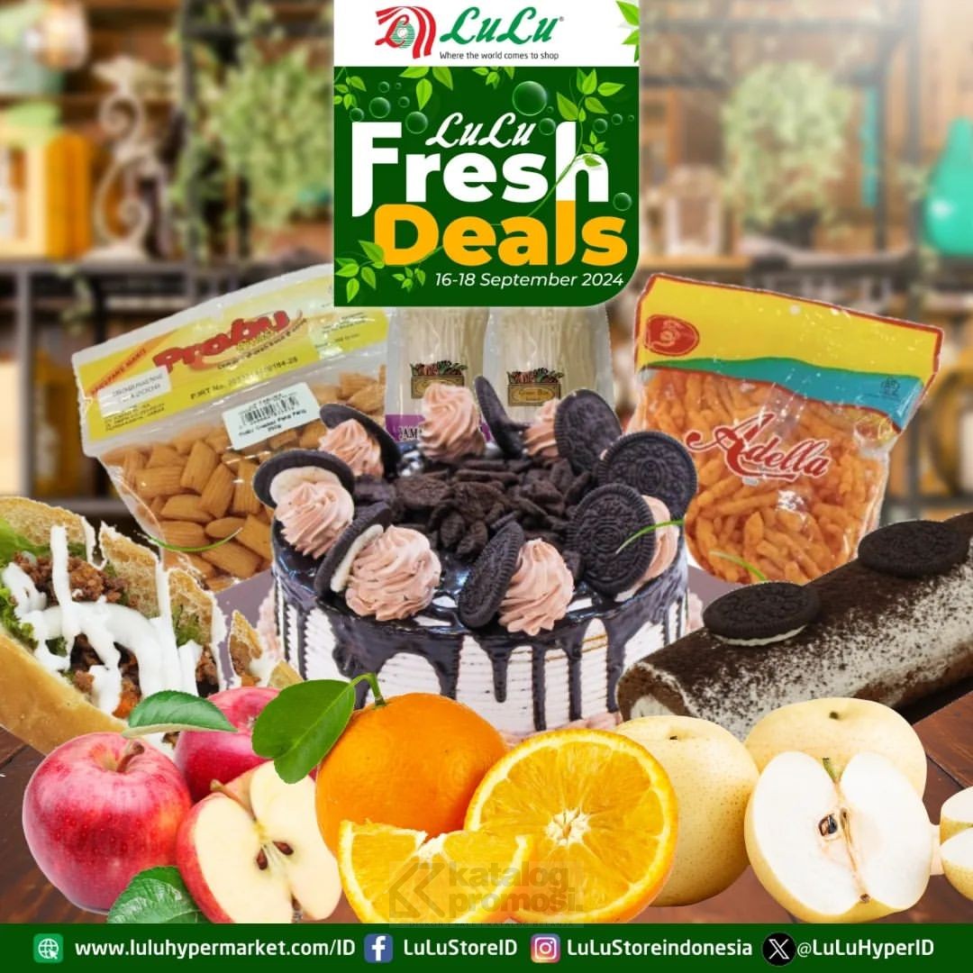 Promo LULU HYPERMARKET WEEKDAY FRESH DEALS 16-18 SEPTEMBER 2024