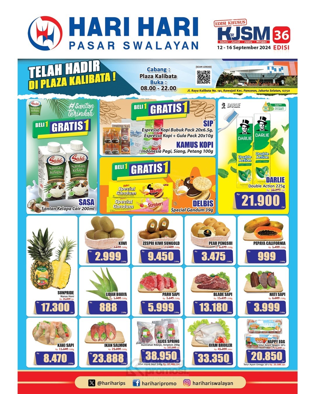 Promo JSM Hari Hari Swalayan 12-16 September 2024