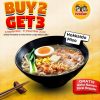 Promo HOKBEN BELI 2 DAPAT 3 HOKA RAMEN