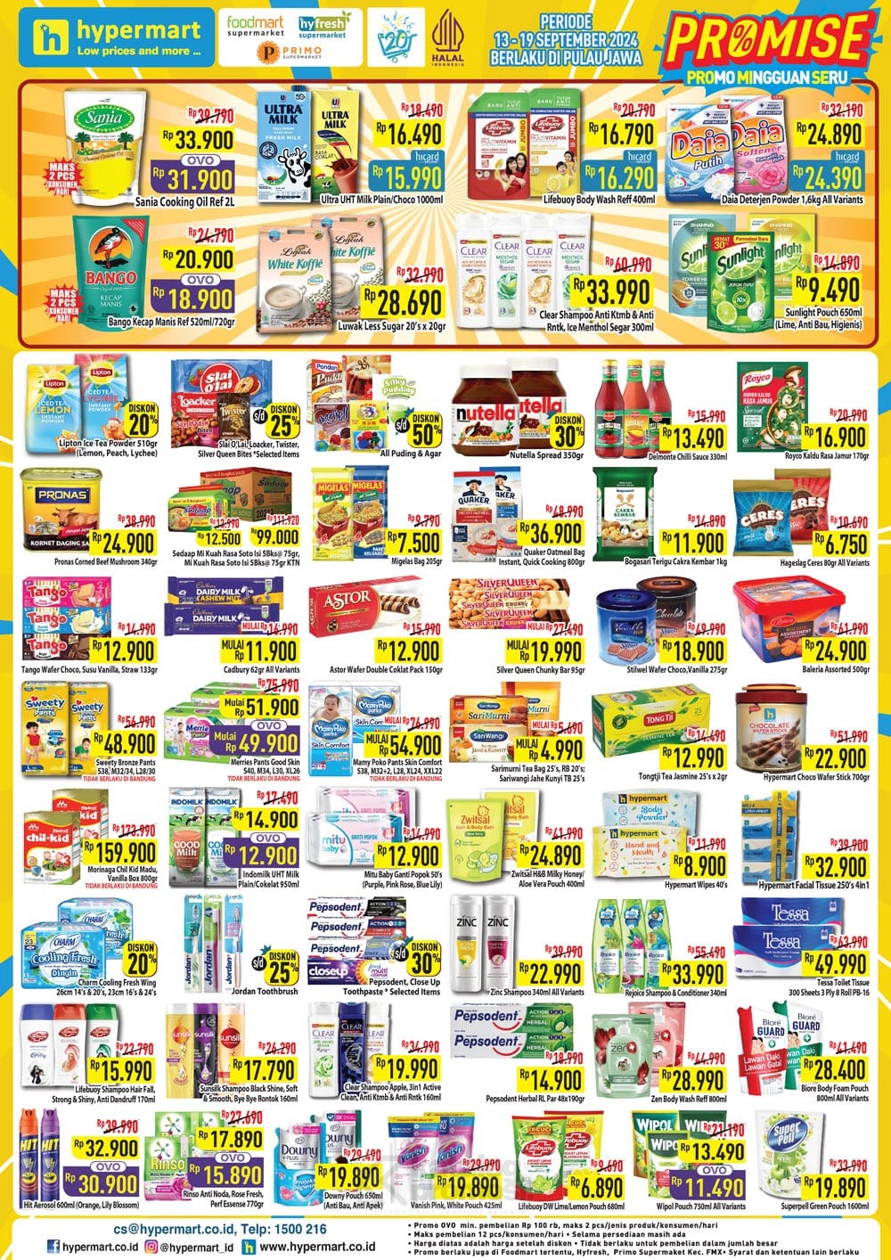 Promo HYPERMART WEEKDAY 16-19 SEPTEMBER 2024