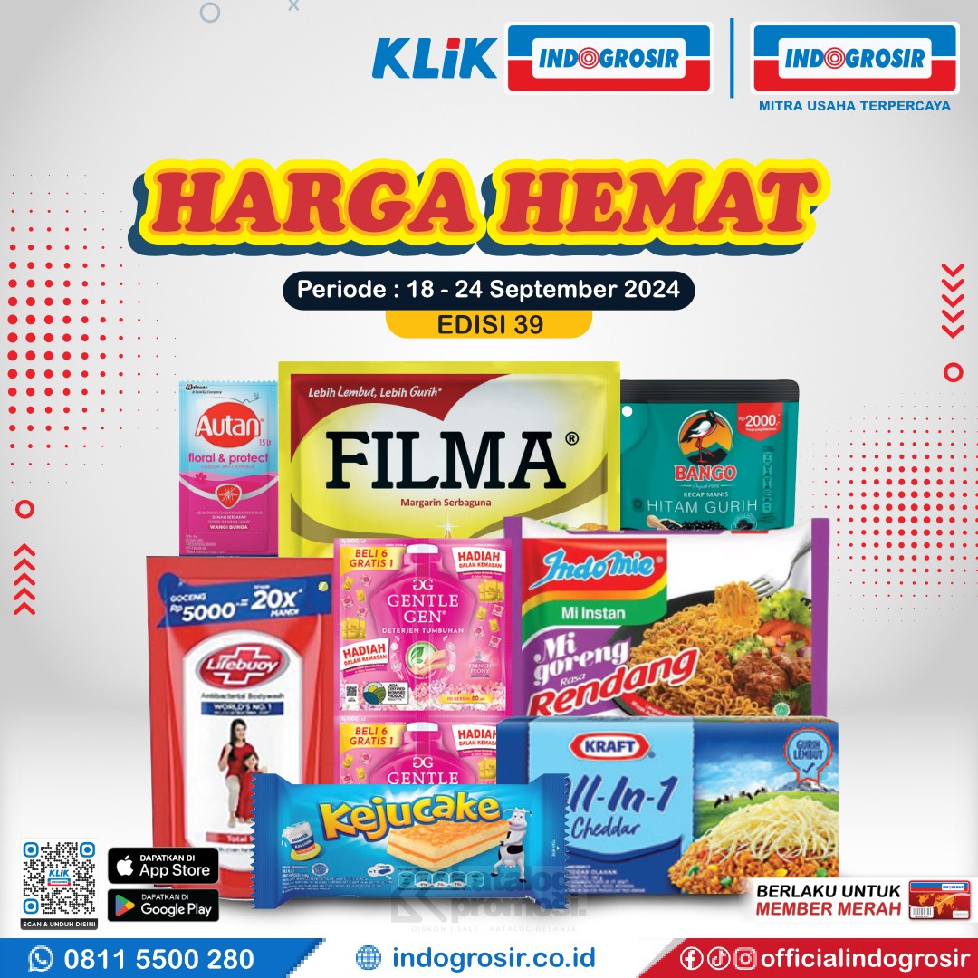 Promo Indogrosir Harga Hemat periode 18-24 SEPTEMBER 2024