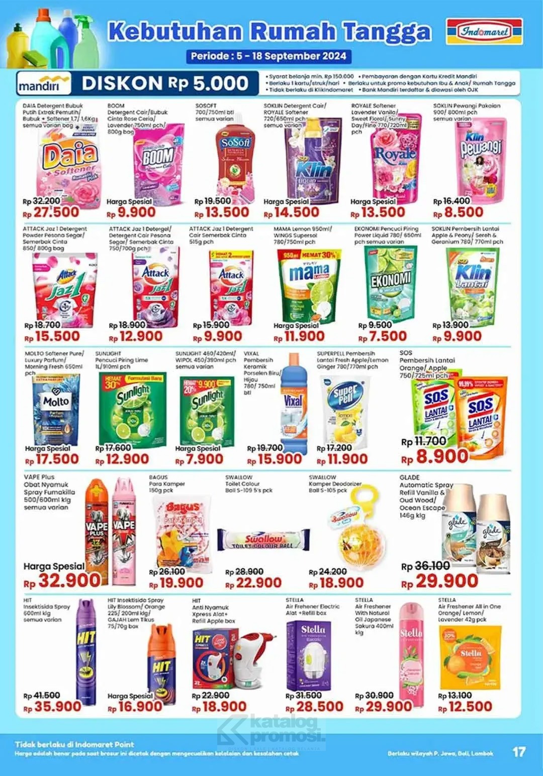 Katalog Promo JSM Indomaret 13-15 September 2024: Minyak Goreng 2L Rp 29.900, Teh Sosro Gratis