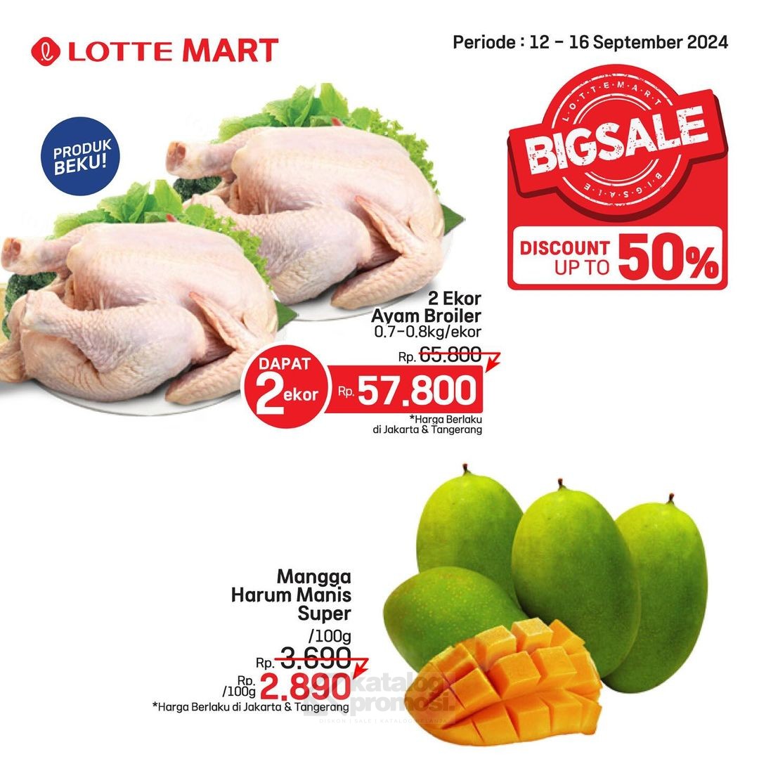 Promo JSM LOTTEMART WEEKEND 12-16 SEPTEMBER 2024