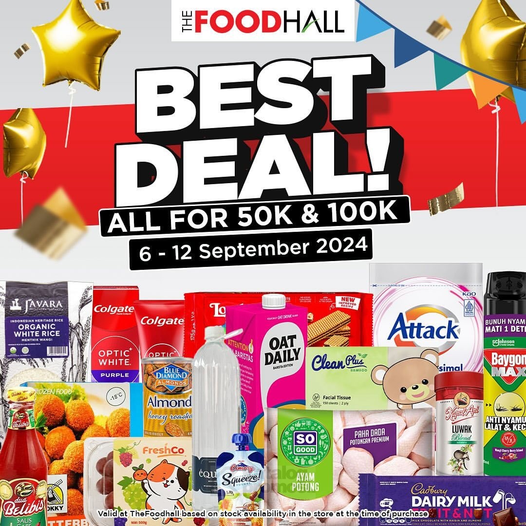 Promo THEFOODHALL JSM - WEEKLY DEALS 06-12 SEPTEMBER 2024