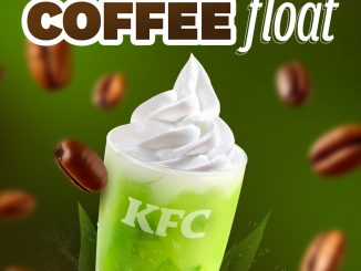 Promo KFC Klepon Coffee Float mulai Rp16.364 minuman rasa klepon unik dan creamy