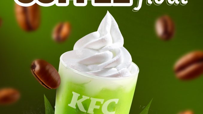 Promo KFC Klepon Coffee Float mulai Rp16.364 minuman rasa klepon unik dan creamy