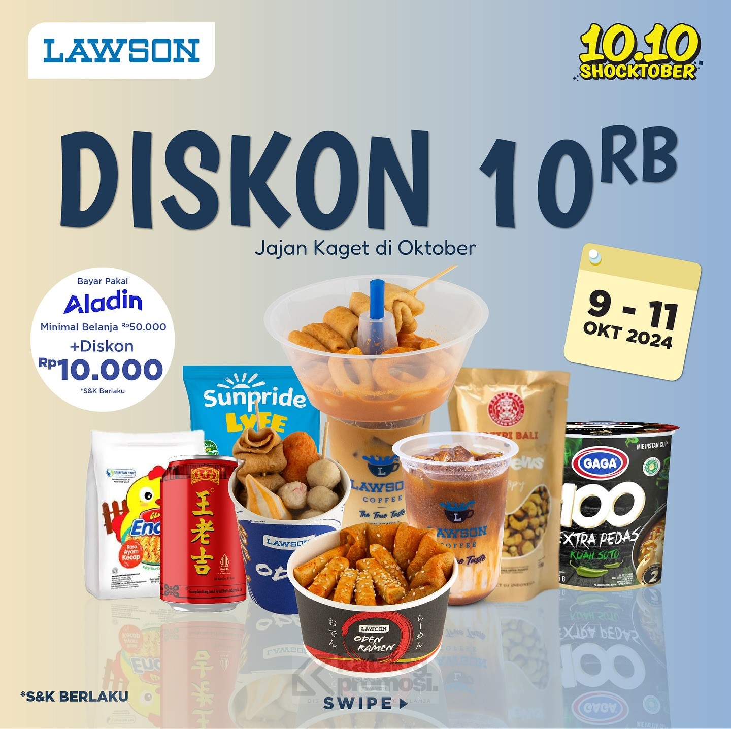 Promo 10.10 LAWSON HARGA SPESIAL DISKON SERBA 10RIBU