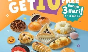 Promo 10.10 Loaf Bun BELI 10 GRATIS 10