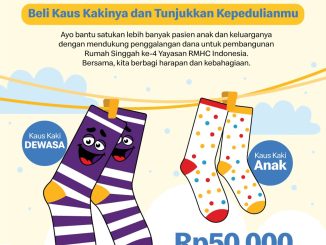 Promo McDonald's McHappy Socks 2025 Edisi Terbatas, hasil penjualan untuk Rumah Singgah RMHC
