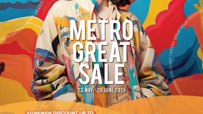 Promo METRO Great Sale diskon hingga 50% + tambahan diskon bank hingga 10%